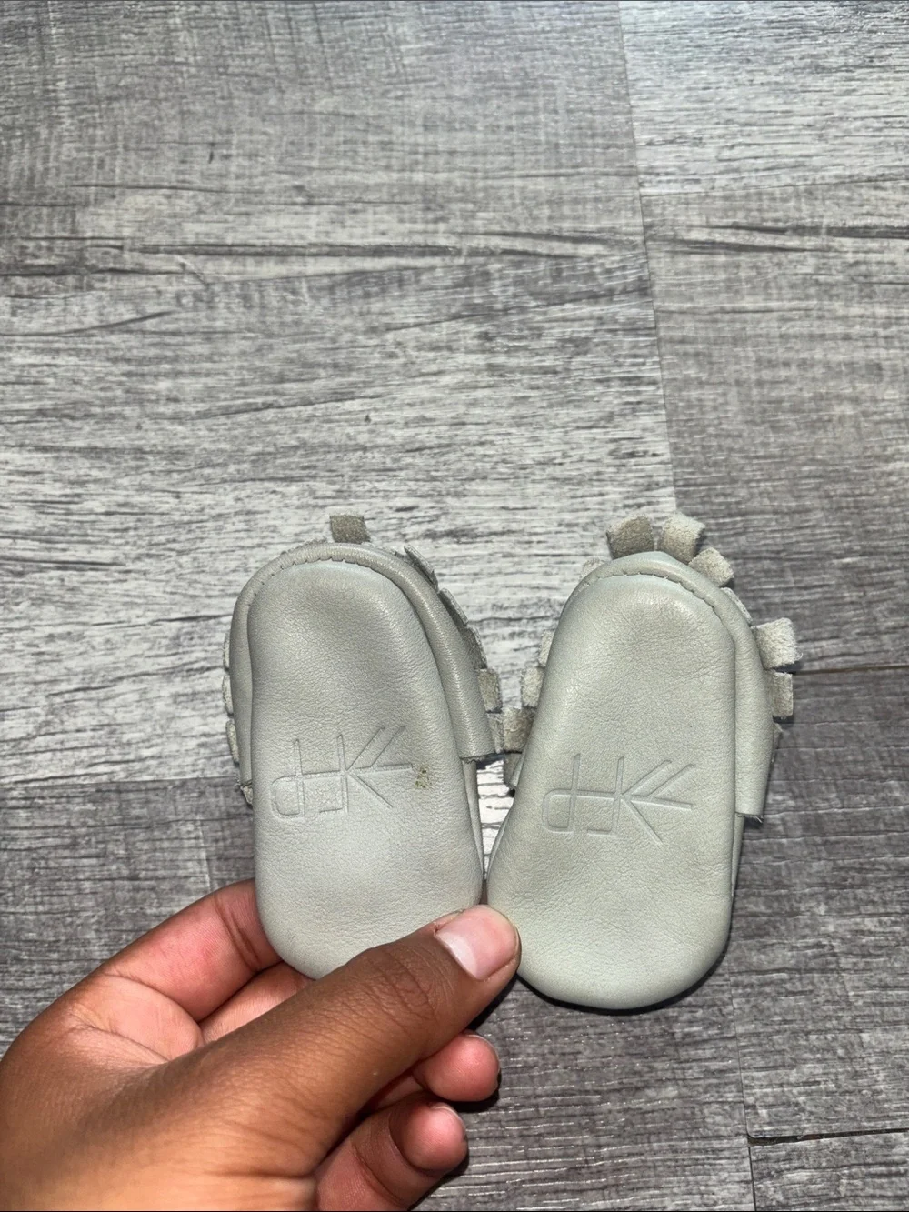 Freshly Picked Grey Moccasins